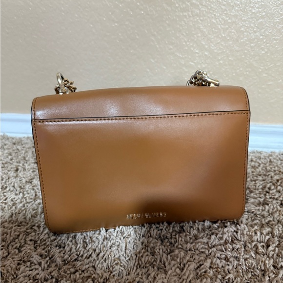 Michael Kors Brown Leather Crossbody Bag - Picture 2 of 9